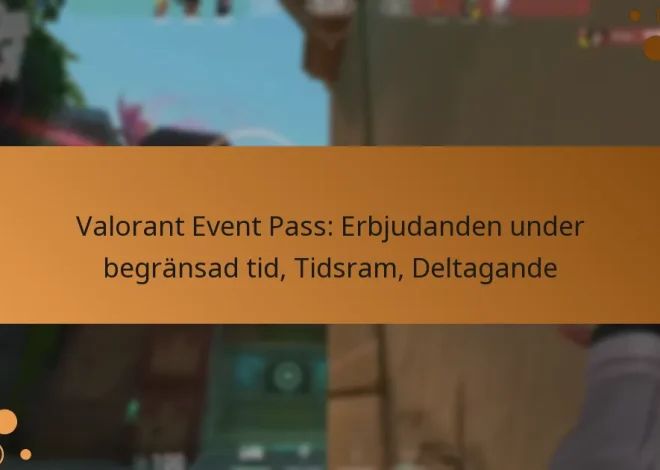 Valorant Event Pass: Erbjudanden under begränsad tid, Tidsram, Deltagande