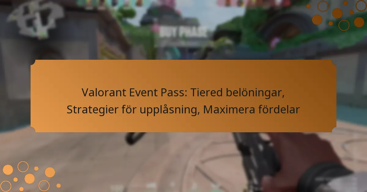 Valorant Event Pass: Tiered belöningar, Strategier för upplåsning, Maximera fördelar