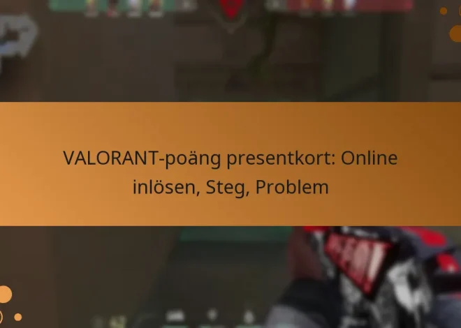 VALORANT-poäng presentkort: Online inlösen, Steg, Problem