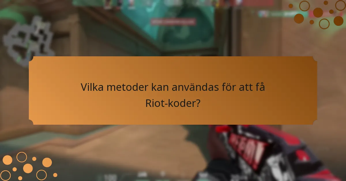Vilka tips kan förbättra användningen av Riot-koder?